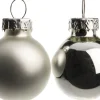 Intratuin kerstbal mix zilver D 2,5 cm 24 stuks