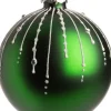 Intratuin kerstbal Montfrin groen D 8 cm