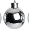 Intratuin kerstbal Montrose zilver D 4 cm 24 stuks