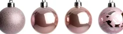 Intratuin kerstbal Montrose roze D 6 cm 16 stuks