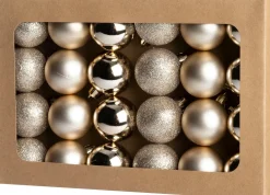 Intratuin kerstbal Montrose parel D 4 cm 24 stuks