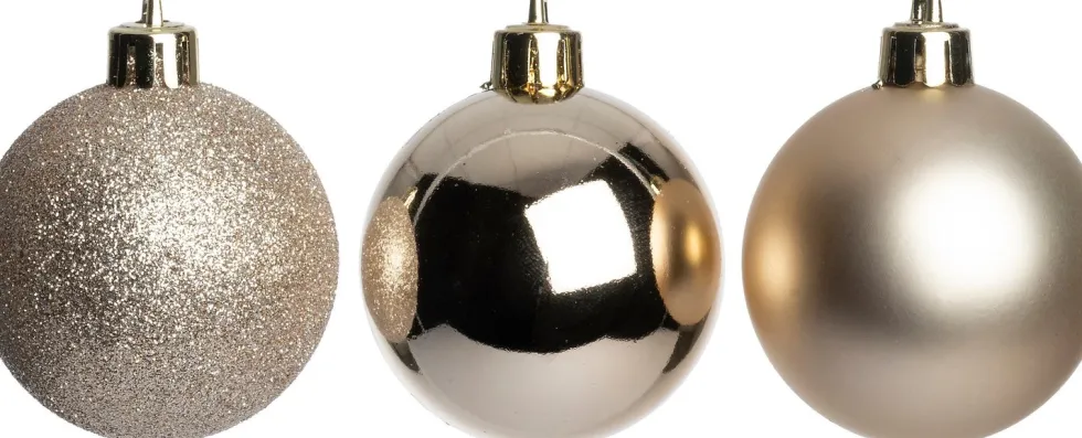 Intratuin kerstbal Montrose parel D 6 cm 12 stuks