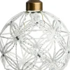 Intratuin kerstbal Nijlen transparant D 8 cm