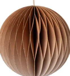 Intratuin kerstbal Ombre bruin D 7,5 cm