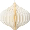 Intratuin kerstbal Ombre ui crème D 9,5 H 9 cm