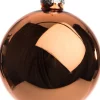 Intratuin kerstbal oranje D 8 cm 6 stuks oranje