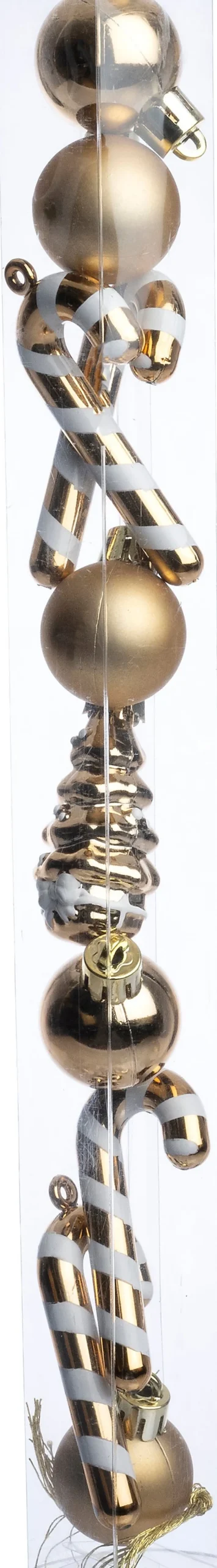 Intratuin kerstbal Ose goud mix D 3 cm 10 stuks