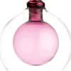 Intratuin kerstbal Preston transparant / paars D 8 cm
