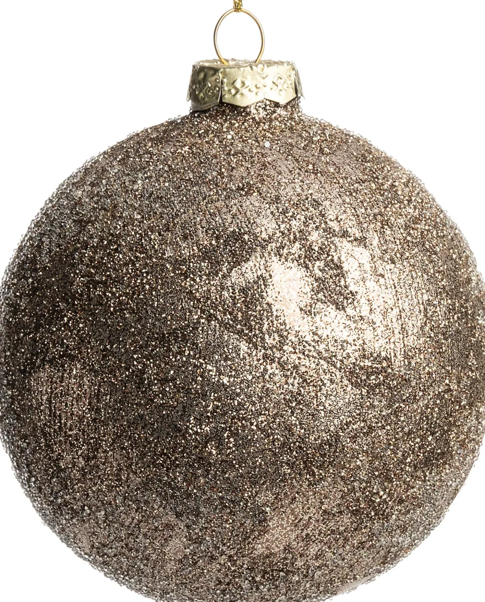 Intratuin kerstbal Rabens goud D 10 cm