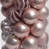 Intratuin kerstbal Reni roze D 6 cm 37-delig