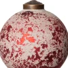 Intratuin kerstbal rood mat D 8 cm