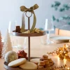 Intratuin kerstbal Scariff rood D 8 cm