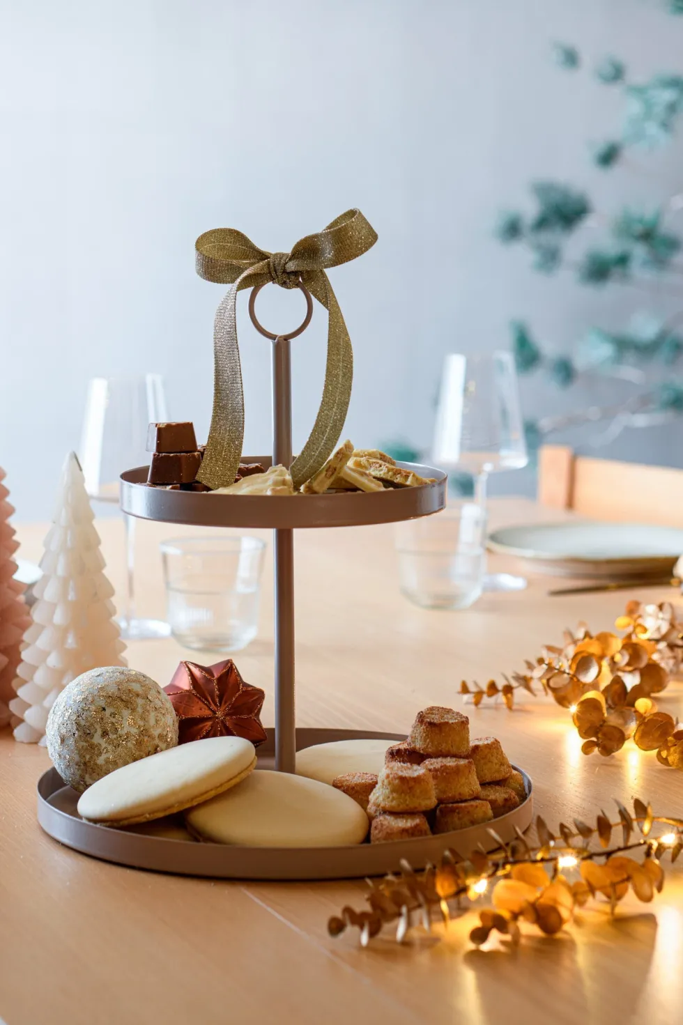 Intratuin kerstbal Scariff rood D 8 cm
