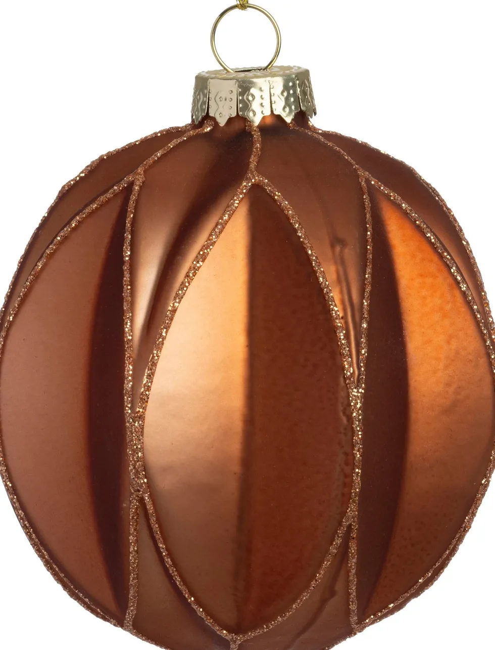 Intratuin kerstbal Scariff rood D 8 cm