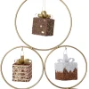 Intratuin kerstbal standaard Gera goud 63 x 14 x 104 cm