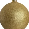 Intratuin kerstbal Stanton goud glitter D 15 cm