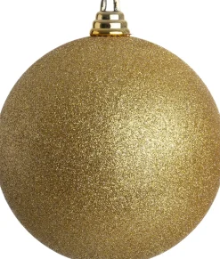 Intratuin kerstbal Stanton goud glitter D 20 cm