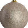 Intratuin kerstbal Stanton roze glitter D 15 cm