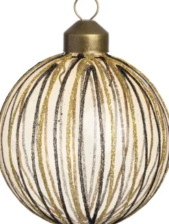 Intratuin kerstbal Tain goud D 8 cm