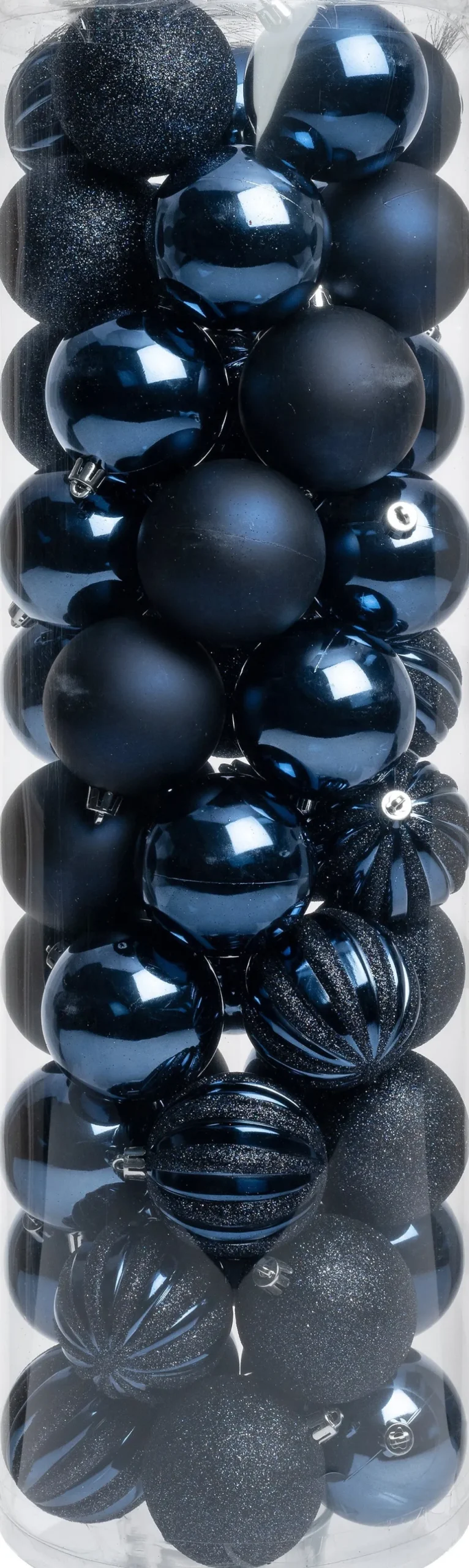 Intratuin kerstbal Tara blauw D 7 cm 50-delig