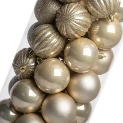 Intratuin kerstbal Tara wit D 7 cm 50-delig