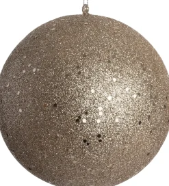 Intratuin kerstbal Thys beige D 15 H 15 cm