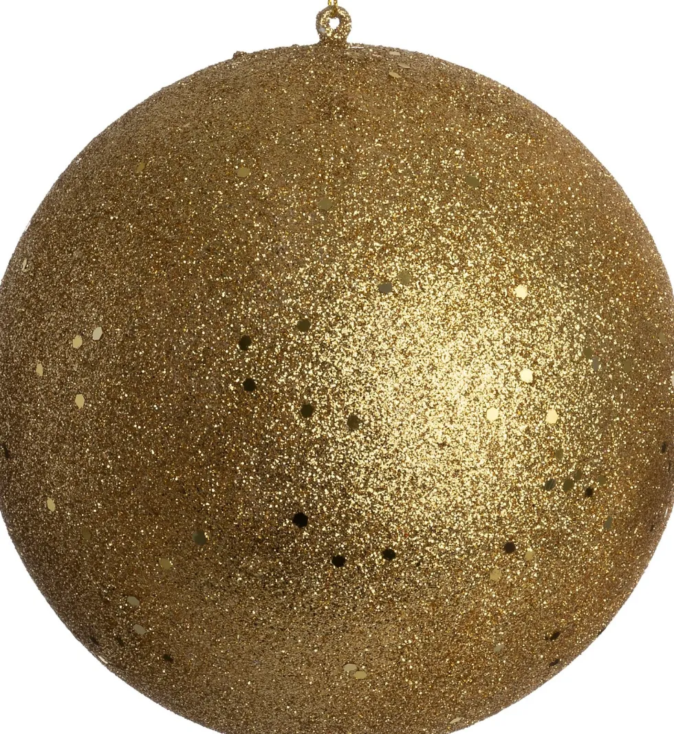 Intratuin kerstbal Thys goud D 15 H 15 cm