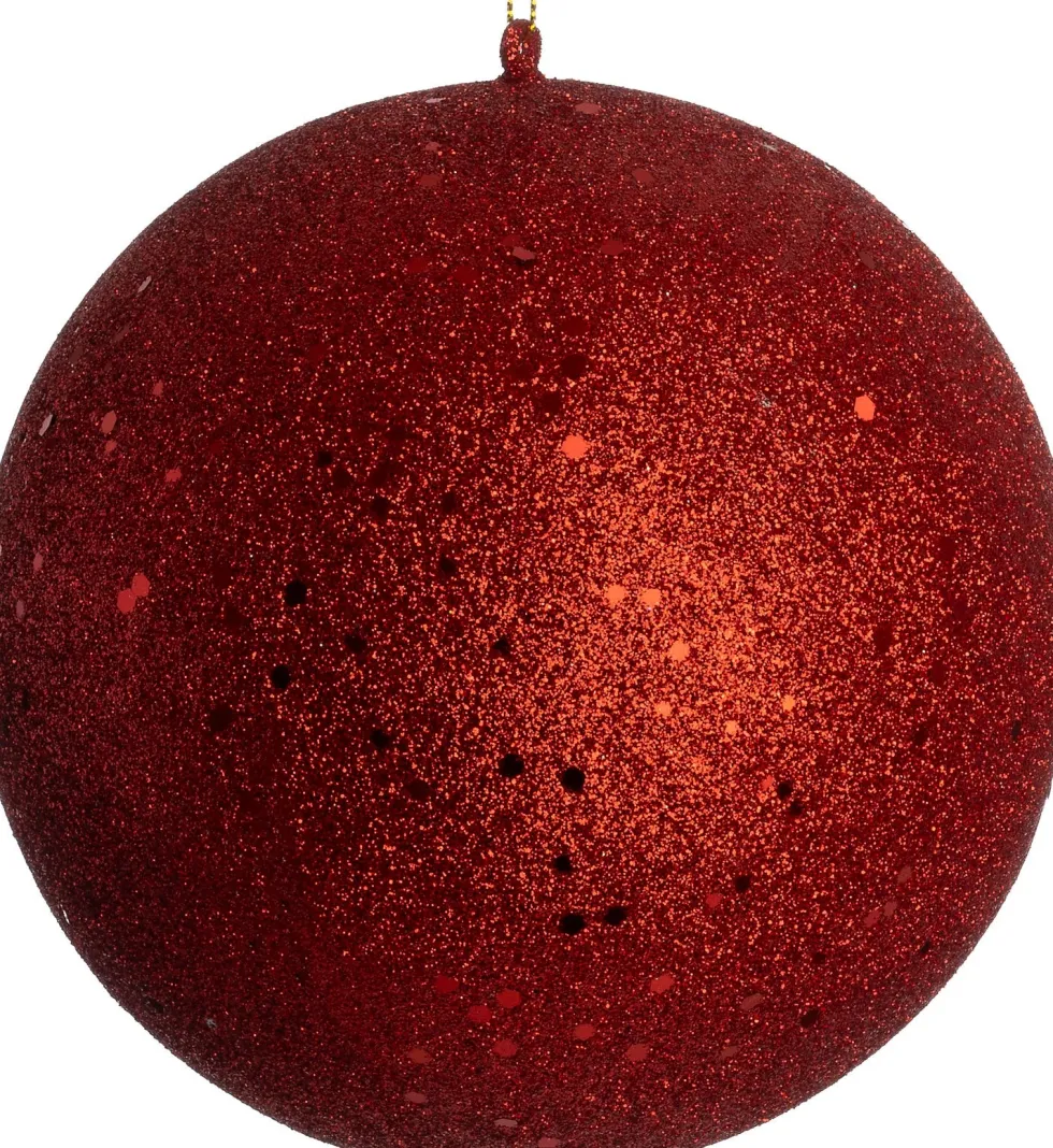 Intratuin kerstbal Thys rood D 15 H 15 cm