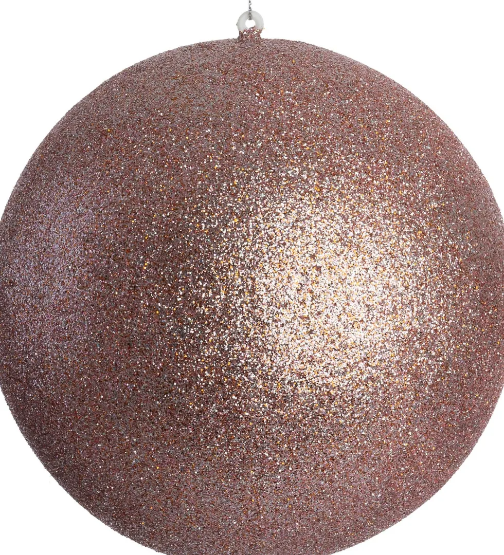 Intratuin kerstbal Thys roze D 15 H 15 cm