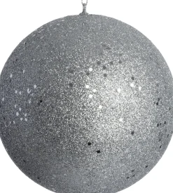 Intratuin kerstbal Thys zilver D 15 H 15 cm