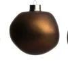 Intratuin kerstbal Trim bruin mat D 10 cm 3 stuks