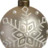 Intratuin kerstbal Tullow beige D 8 cm