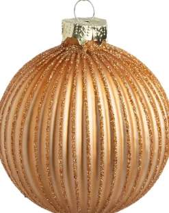 Intratuin kerstbal Tyn beige D 8 cm