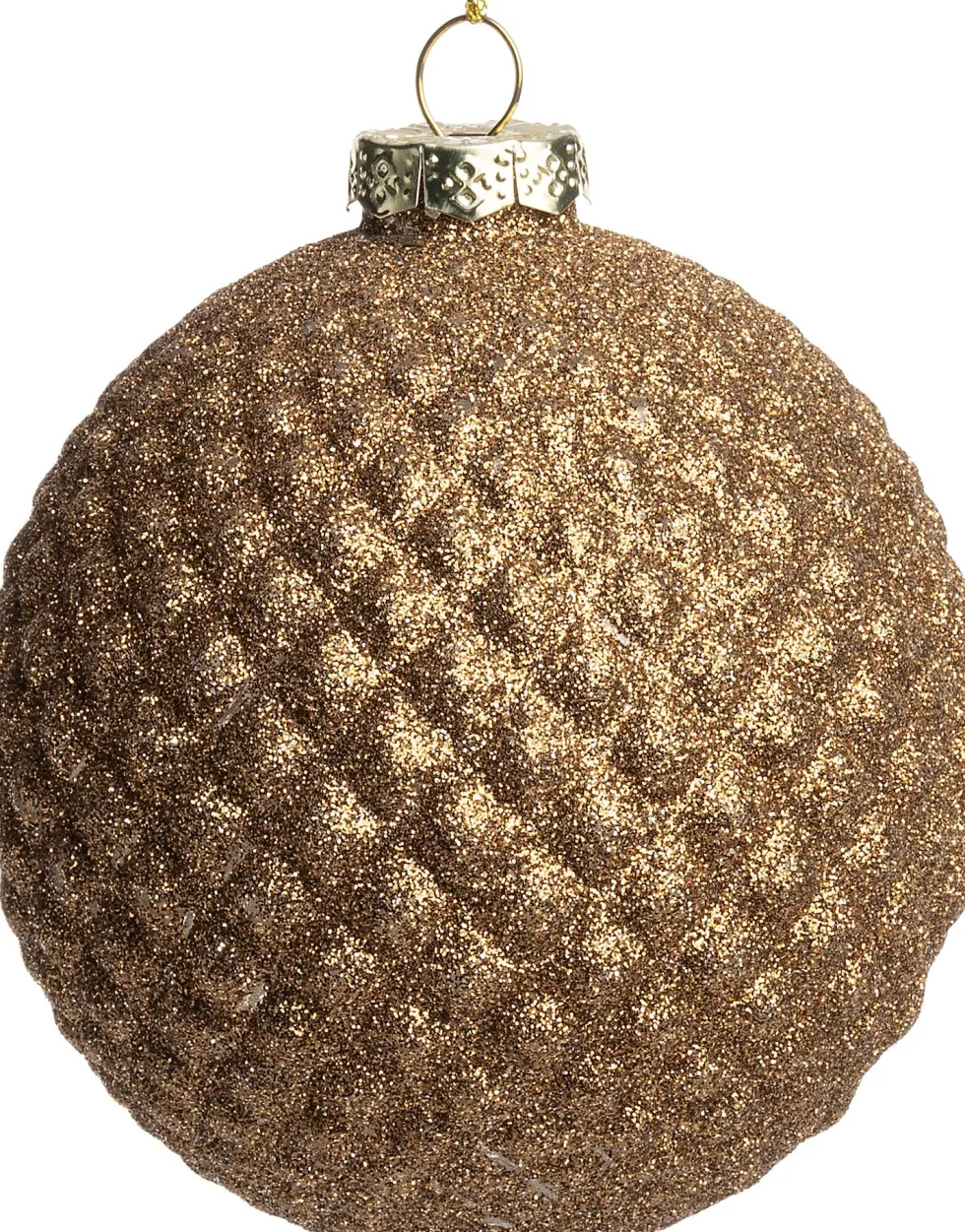 Intratuin kerstbal Vils goud D 10 cm