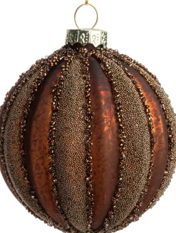 Intratuin kerstbal Wagna koper D 8 cm