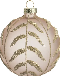 Intratuin kerstbal Walser roze D 10 cm