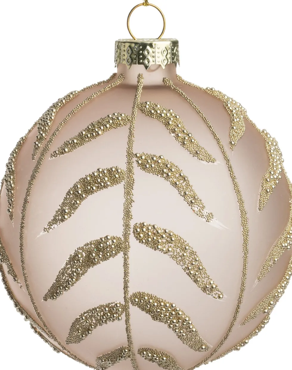 Intratuin kerstbal Walser roze D 10 cm