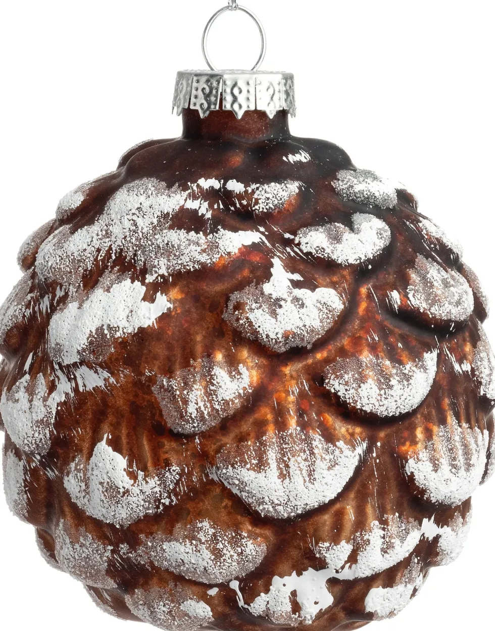 Intratuin kerstbal Wernberg koper D 8 cm