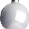 Intratuin kerstbal wit glans D 8 cm 6 stuks