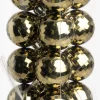 Intratuin kerstbal Zari lichtgroen D 4 cm 16 stuks