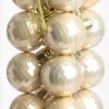 Intratuin kerstbal Zari wit D 4 cm 16 stuks