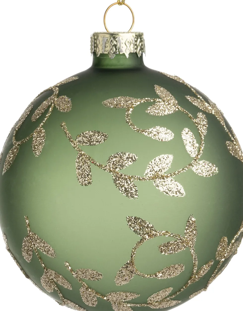 Intratuin kerstbal Zoblen groen D 10 cm