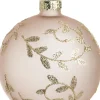 Intratuin kerstbal Zoblen roze D 8 cm