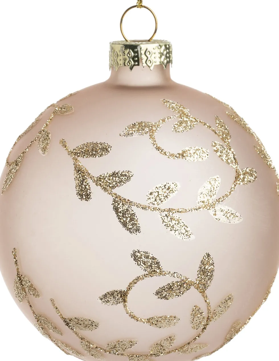 Intratuin kerstbal Zoblen roze D 10 cm