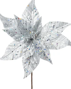 Intratuin kerstbloem Amaze zilver 25 cm
