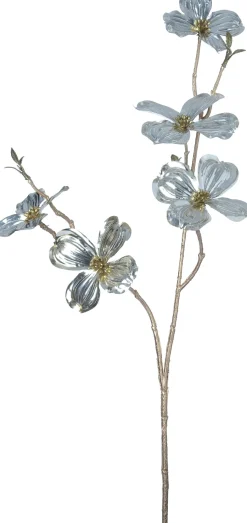 Intratuin kerstbloem Amerikaanse kornoelje zilver H 66 cm