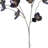 Intratuin kerstbloem Kerstroos paars, goud H 59 cm