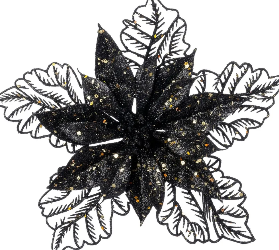 Intratuin kerstbloem zwart D 23 cm