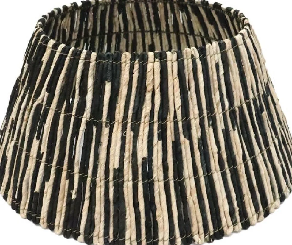 Intratuin kerstboommand Garcia zwart / naturel D 62 H 29 cm