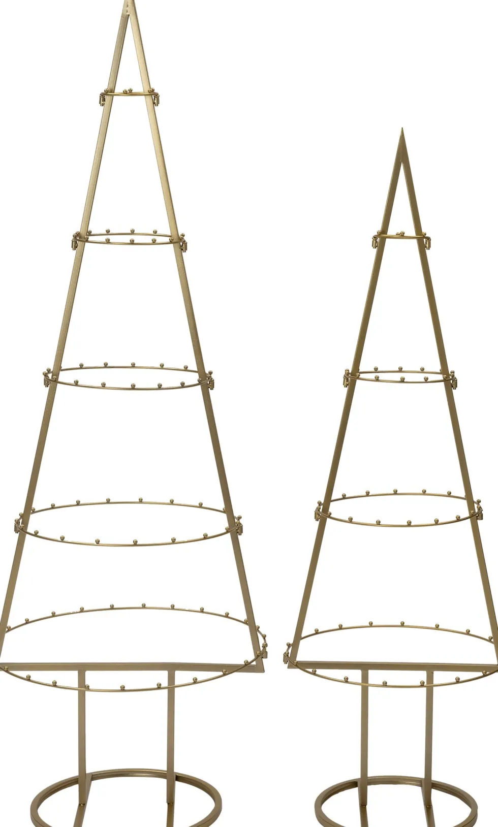 Intratuin kerstboom Nutima goud D 50 H 151 cm